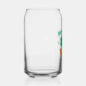Custom Shamrock, Personalized firstName St Patrick Blikvorm Glas (Rechts)