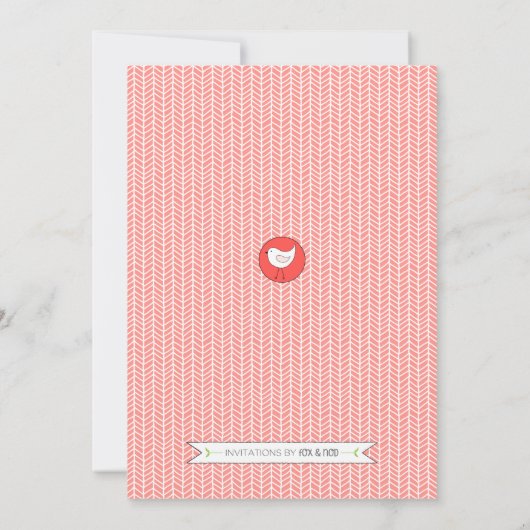 Custom She's Twins Baby shower Invitation (Dos)