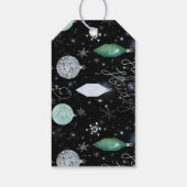 Custom Simple Elegance - étiquette cadeau Holiday (Dos)