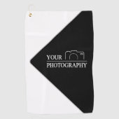 Custom Sjabloon Bedrijf Creëer Uw Eigen Golfhanddoek (Voorkant)