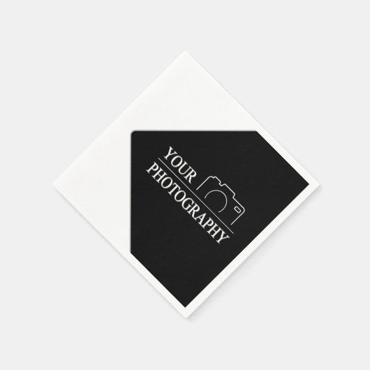 Custom Sjabloon Bedrijf Creëer Uw Eigen Servet (Hoek)