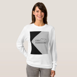Custom Sjabloon Bedrijf Creëer Uw Eigen T-shirt
