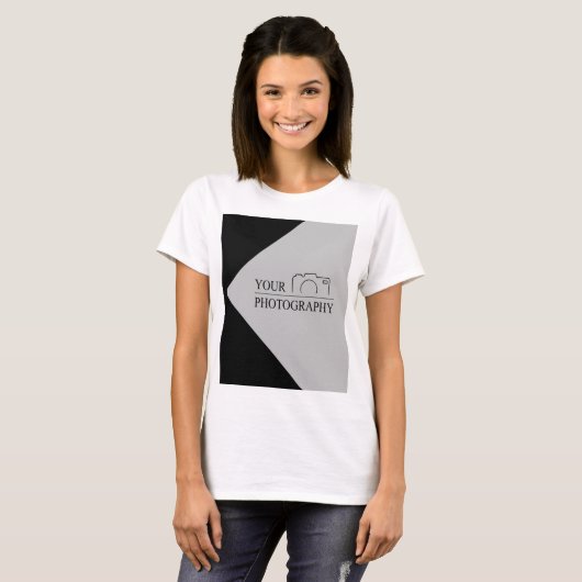Custom Sjabloon Bedrijf Creëer Uw Eigen T-shirt (Voorkant volledig)