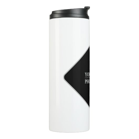 Custom Sjabloon Bedrijf Creëer Uw Eigen Thermosbeker (Gedraaid links)