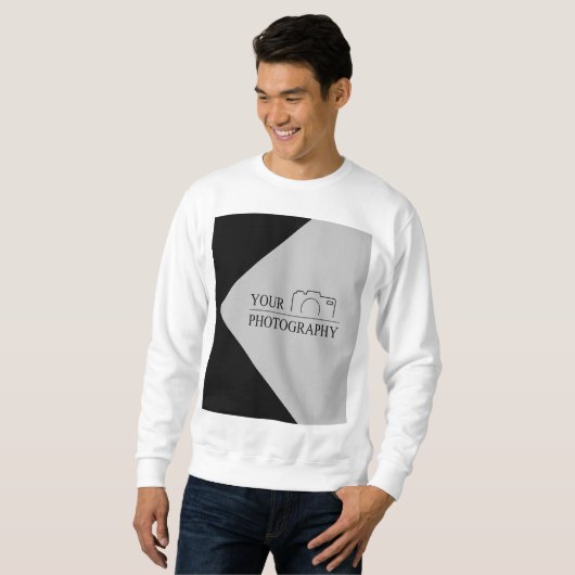 Custom Sjabloon Bedrijf Creëer Uw Eigen Trui (Voorkant volledig)