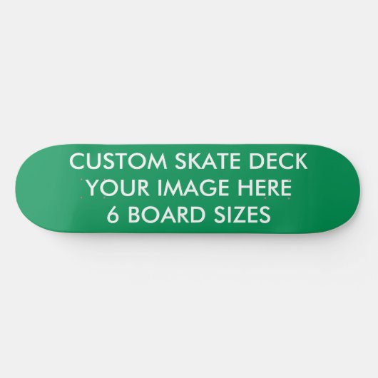 CUSTOM SKATE DECK 8 1/2" Skateboard MOSS GREEN (Horz)