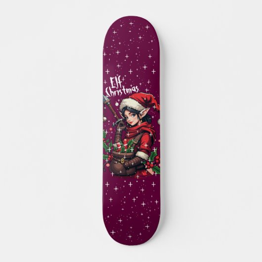 Custom Skateboard Deck - "Elf Christmas" (Devant)