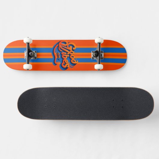 Custom Skateboard Deck - "Good Vibes" (Horz)