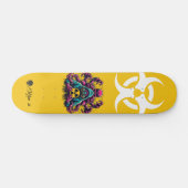 Custom Skateboard Deck - "Mutant Biohazard" (Horz)