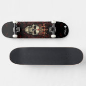 Custom Skateboard Deck - "Skull King" (Horz)