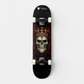Custom Skateboard Deck - "Skull King" (Recto)