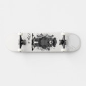 Custom Skateboard Deck - "Street Bear" (Horz)