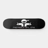 Custom skater dude logo ontwerp skateboard deck (Horizontaal)