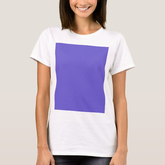 Custom Slate Blauw Vrouwen T-shirt (Voorkant)