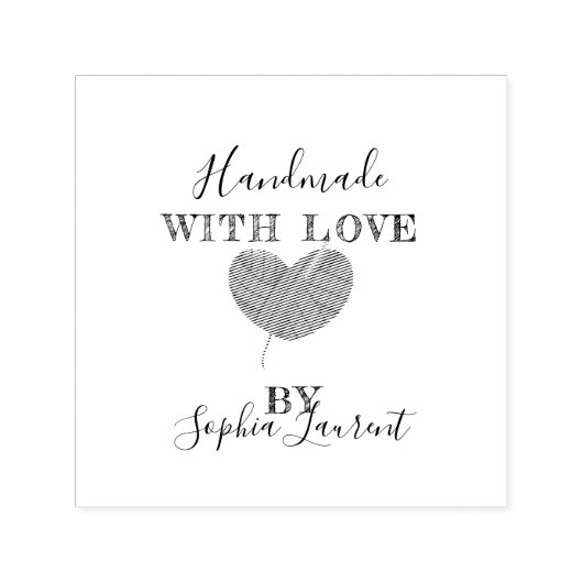 Custom Small Business Knit  Zelfinktende Stempel (Design)