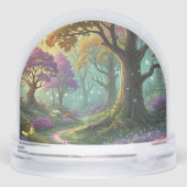 Custom Snow Globe with Your Favorite Photo Inside Sneeuwbol (Achterkant)