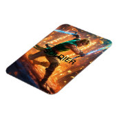 Custom Soldier Photo Magnet: Flex Design Magneet (Linkerzijde)