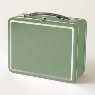 Custom Solid Green Lunchbox – Slank en functioneel