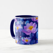 Custom Spa en Wellness Business - Levendige Bloeme Mok (Voorkant links)