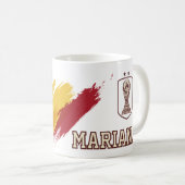 Custom Spain World Champions Mug (Devant droit)