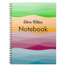 Custom Spiral Notitieboek – gepersonaliseerd tijds