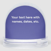 Custom Sports Team Keepsake (Arrière)