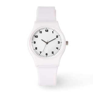 Custom Sporty Silicon Women's Watch Horloge