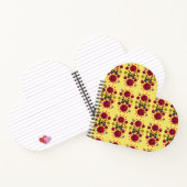 Custom Spring Butterfly Floral Gift Notitieboek (Binnen)