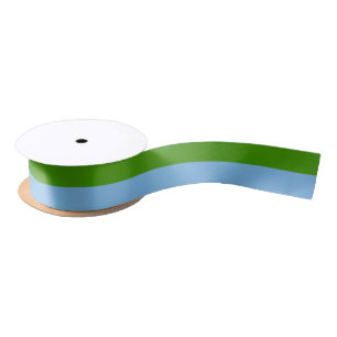 Custom Spring Green en Pastel Denim Blue Lint
