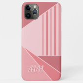 Custom Spring Peach Pink Light Blush Mod Art Case-Mate iPhone Case (Achterkant)