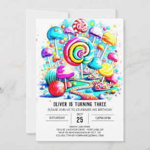 Custom Sprinkles Zoete Verjaardag Kaart