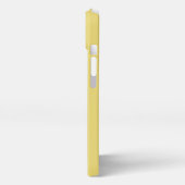 Custom Square Logo QR Code Gold iphone case Hoesje (Linkerkant)