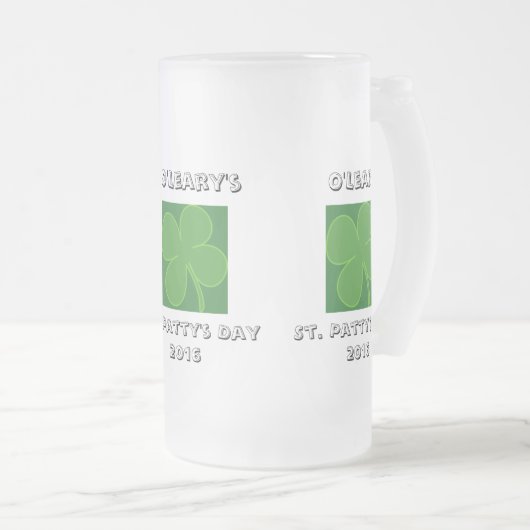 Custom St Patrick's Day Party Mug Modèle (Devant droit)
