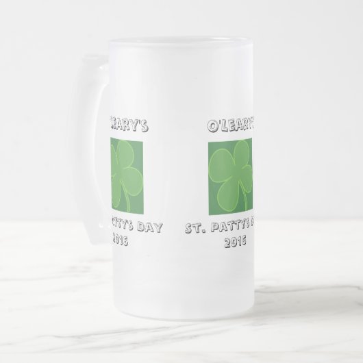 Custom St Patrick's Day Party Mug Modèle (Devant gauche)