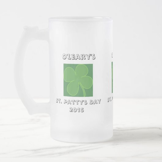Custom St Patrick's Day Party Mug Modèle (Gauche)