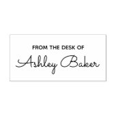 CUSTOM Stamp - Van het bureau van Rubberstempel (Afrduk)