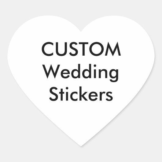 Custom Stickers HART GLANZEND (20 pk.) (Voorkant)