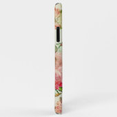 Custom Stoffig Roze Bloemen Roos Patroon Case-Mate iPhone Case (Achterkant/rechts)