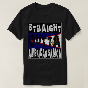 CUSTOM Straight Outta American Samoa Meme T-shirt