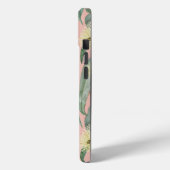 Custom Struik Gom Bloemen - Blush Roze Case-Mate iPhone Case (Achterkant / Links)