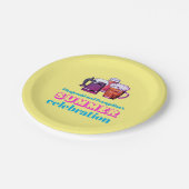 Custom Summer Celebration BEERS Papieren Bordje (Gekanteld)