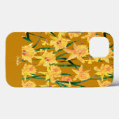 Custom Summer Daffodil Pattern Case-Mate iPhone Case (Achterkant (horizontaal))