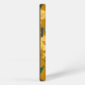 Custom Summer Daffodil Pattern iPhone Hoesje (Rechterkant)
