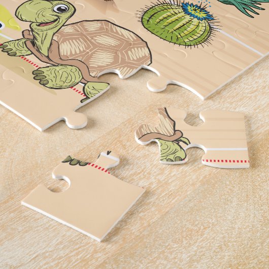 Custom Sunny Southern California Legpuzzel (Zijkant)