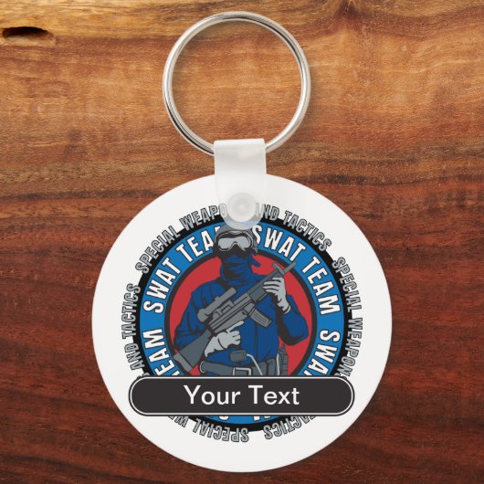 Custom SWAT Team Sleutelhanger (Voorkant)