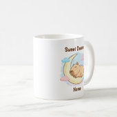 Custom Sweet Dreams Capybara Mug (Devant droit)
