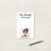 Custom Sweet Spellbound — Whimsy Meets Halloween Post-it® Notes (Op bureau)