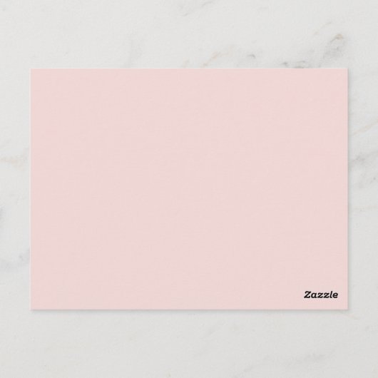 CUSTOM TAFELNUMMER schattige moderne vingerafdruk  (Achterkant)