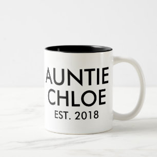 Custom Tante Mok Nieuwe Baby Zwangerschap Aankondi