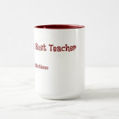 Custom Teacher Gift Mug  (Centre)